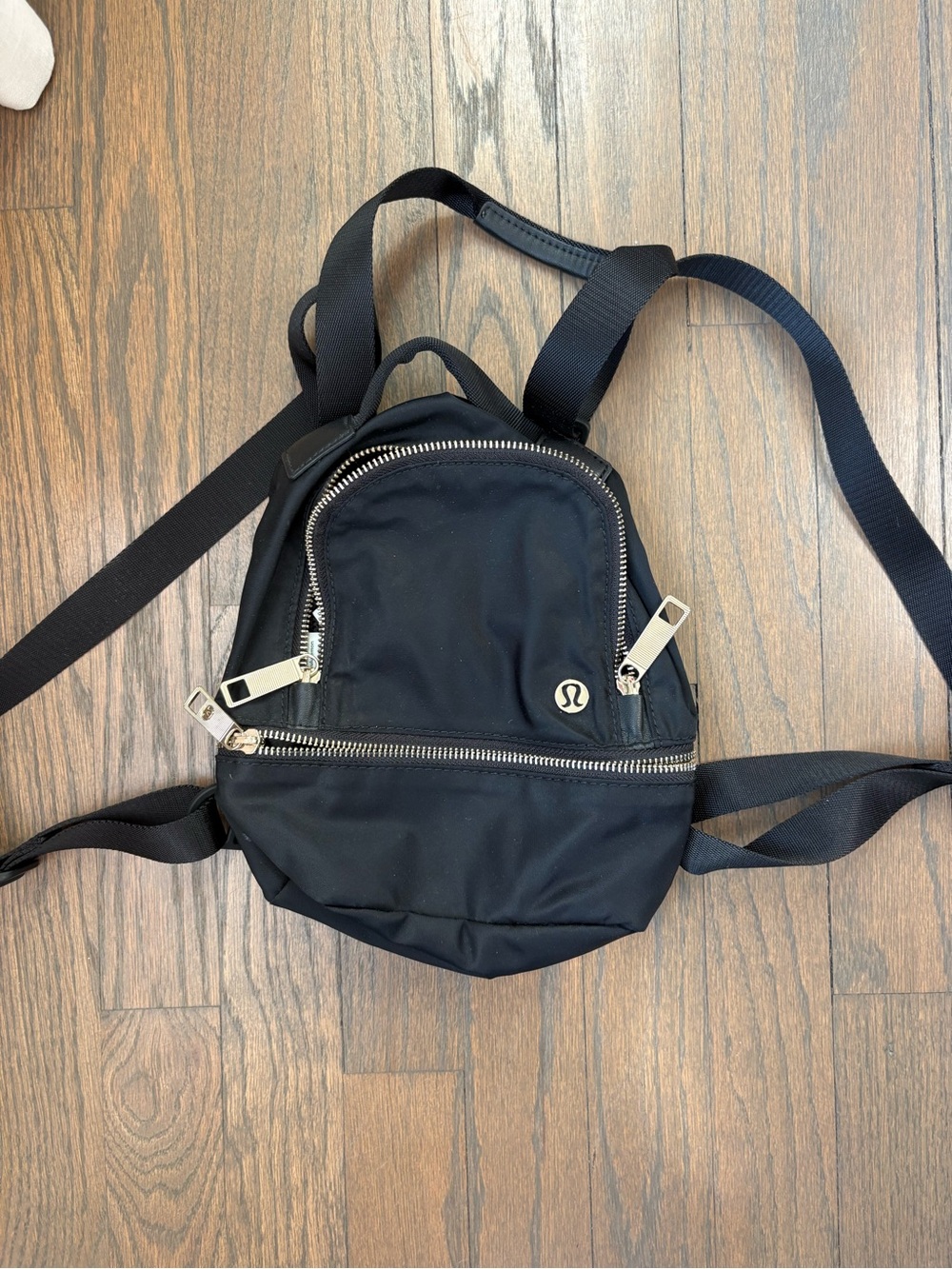 lululemon athletica Black Compact Mini Backpack